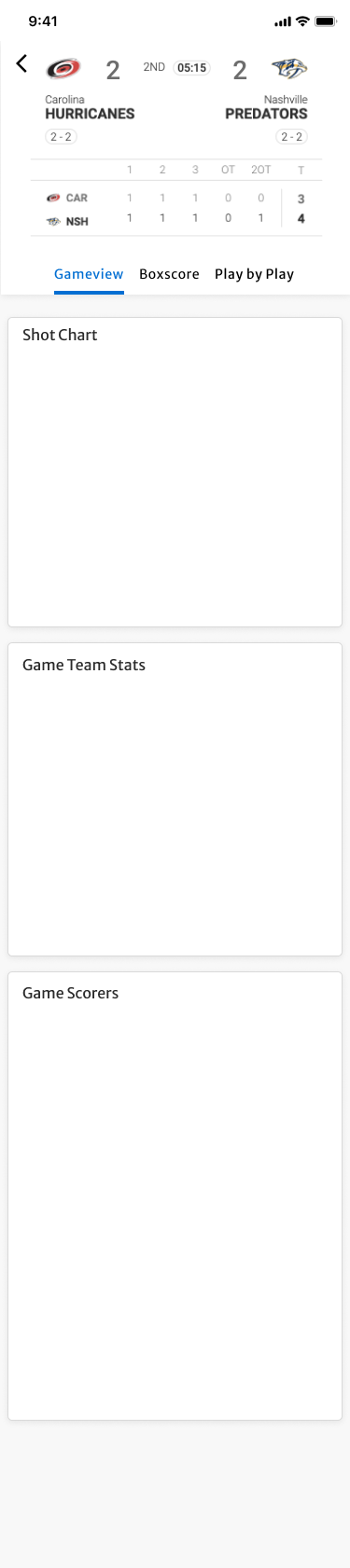 Early gameview UI